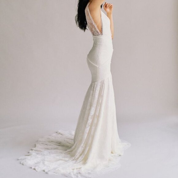 NWT - Women's Cartier by Laudae Wedding Dress (Sample - Size 8) - Picture 3 of 11